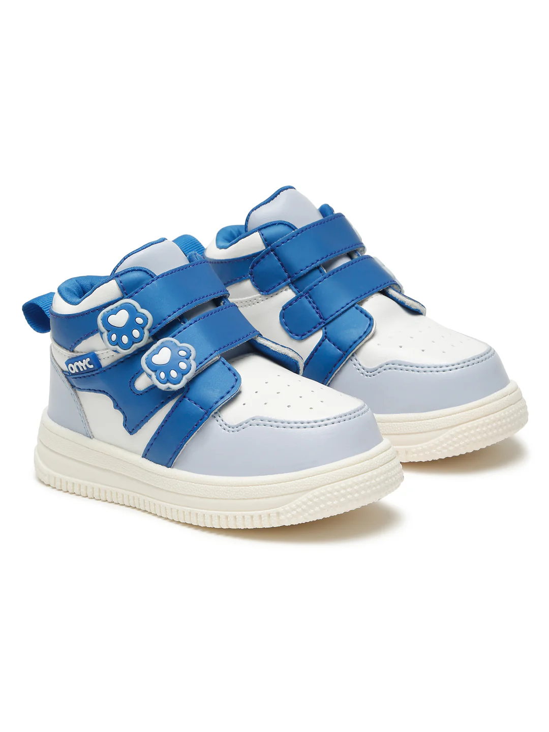Colorpop Toddlers' High Ankle Sneakers - Sky Blue (Unisex) - Image 6