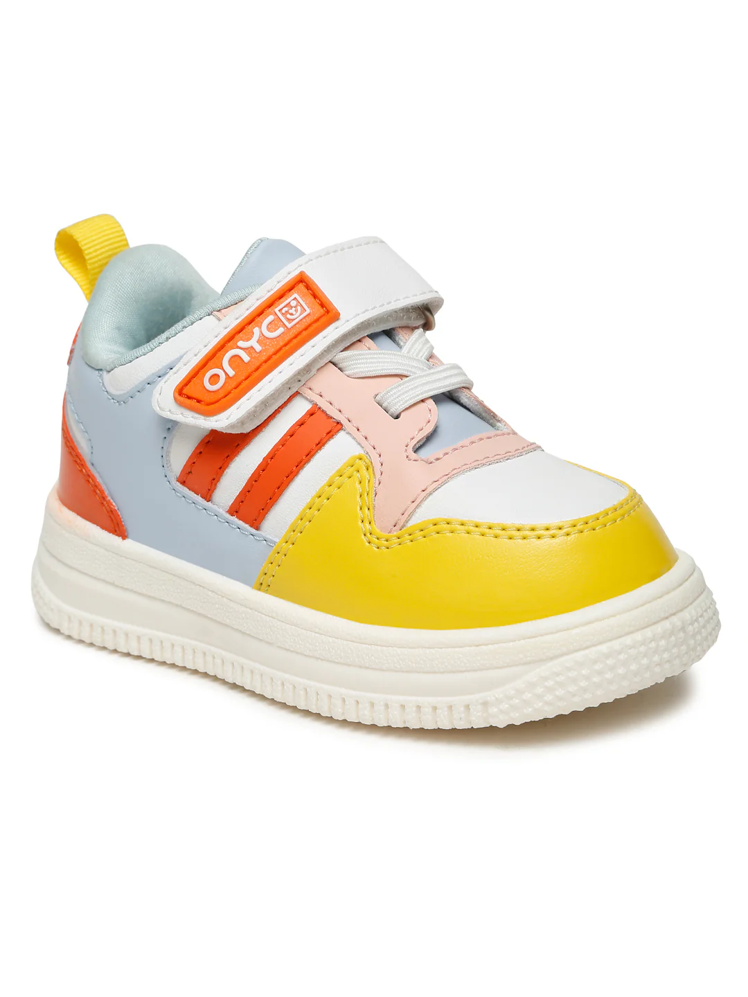 Donut Comfortable & LightWeight Sneakers With Elastic Laces  - White (Unisex) - Image 7