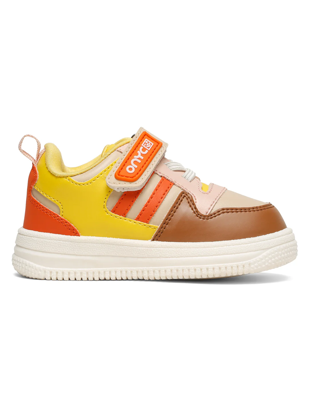 Donut Comfortable & LightWeight Sneakers With Elastic Laces  - Beige (Unisex) - Image 6