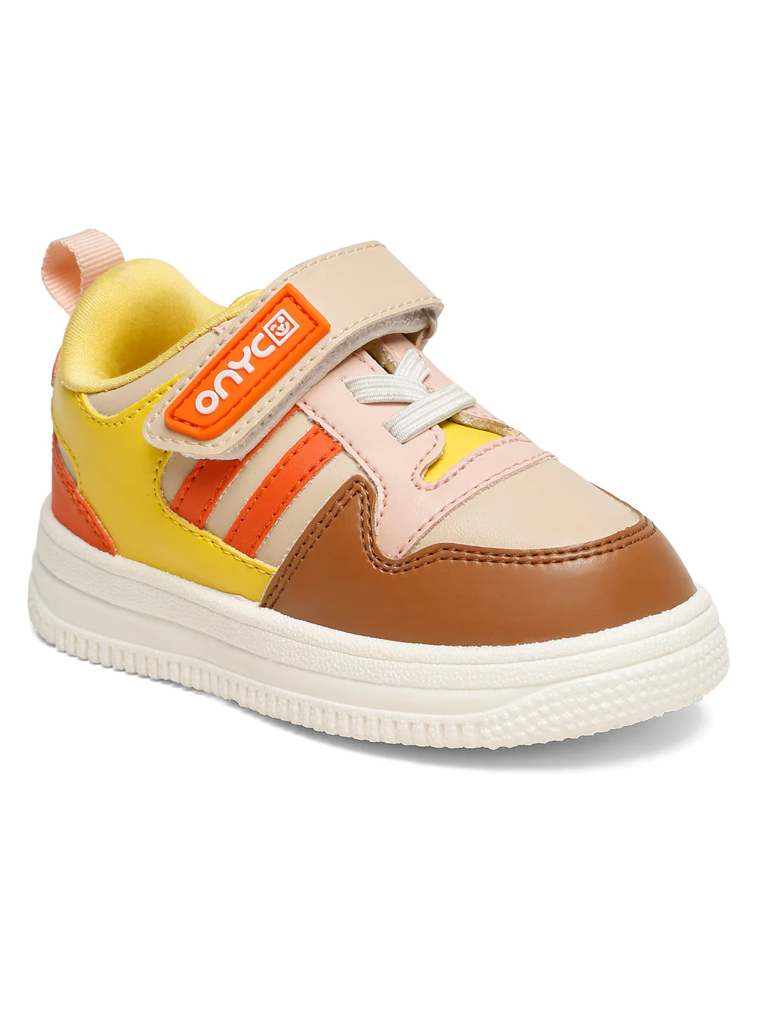 Donut Comfortable & LightWeight Sneakers With Elastic Laces  - Beige (Unisex) - Image 7