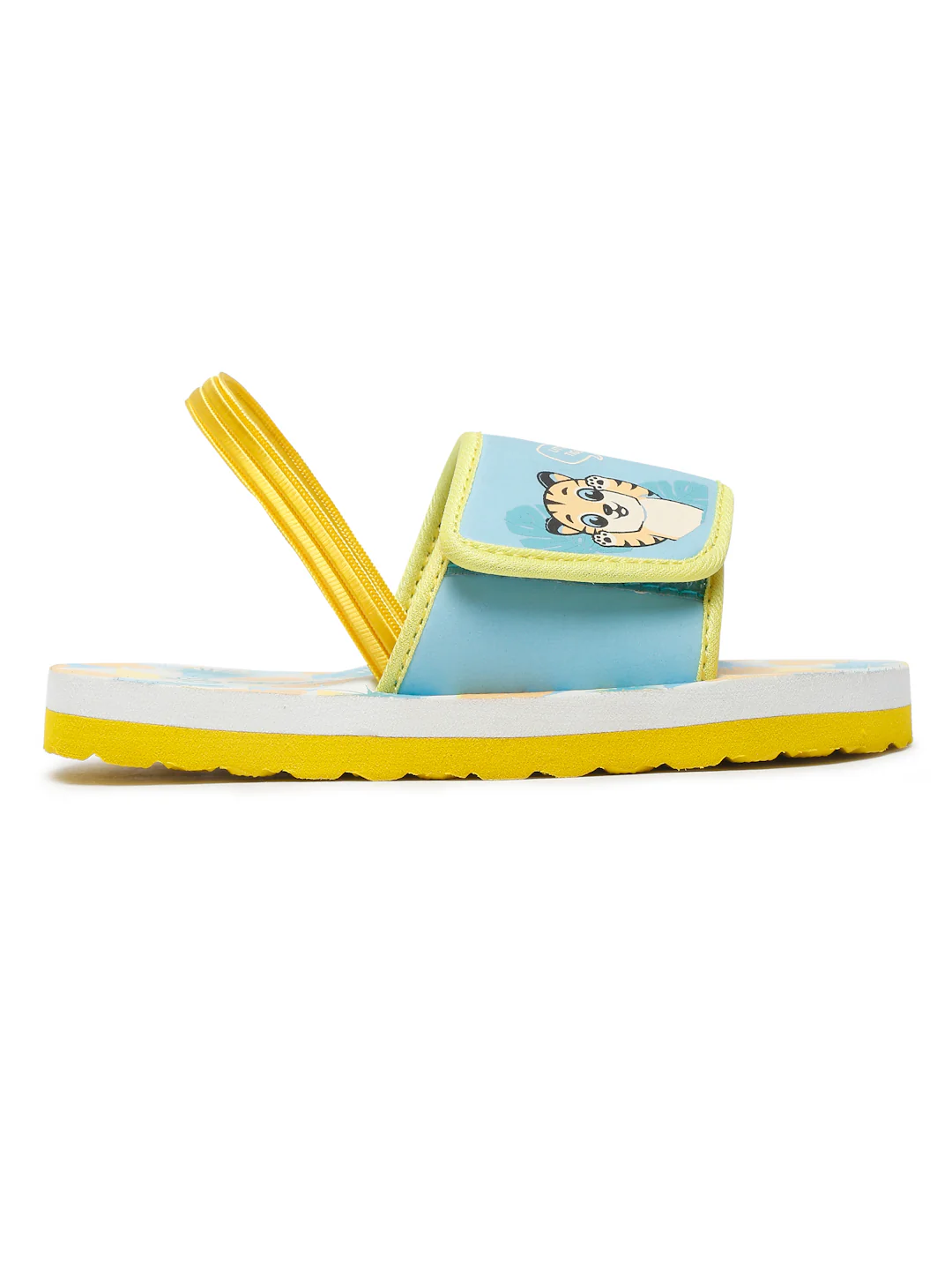 ONYC Little Tiger Sliders for Kids, Sea Green, Unisex - Image 4