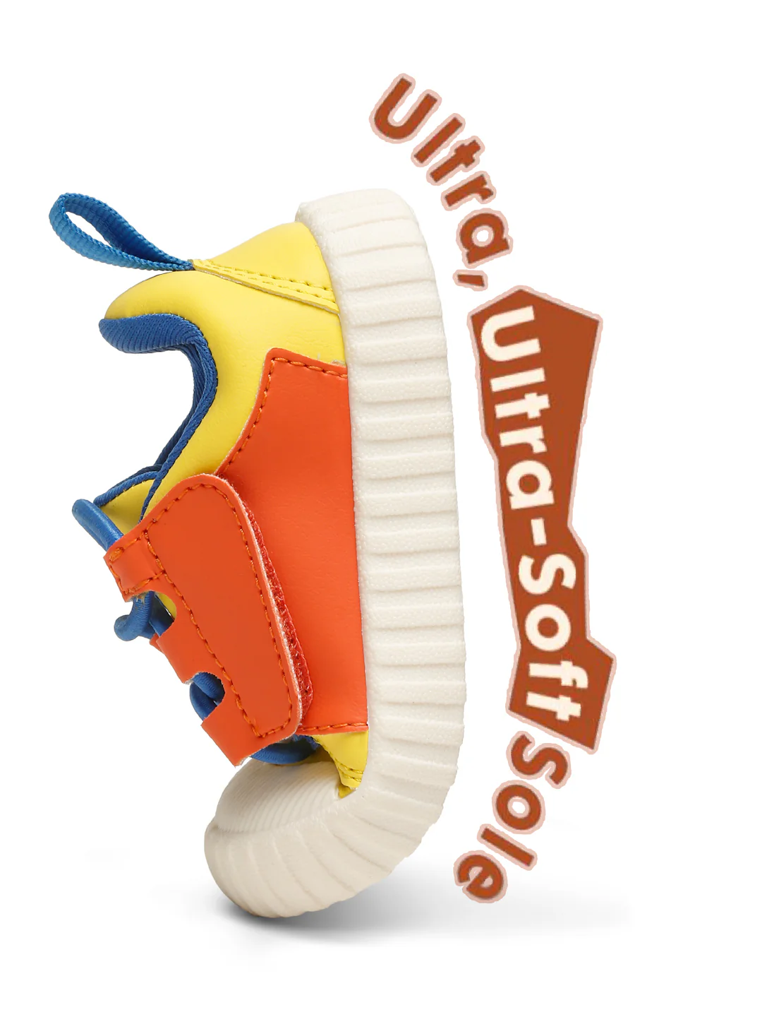 POCO Toddlers' Comfortable & LightWeight Lace-Free Sneakers - Yellow (Boys) - Image 6