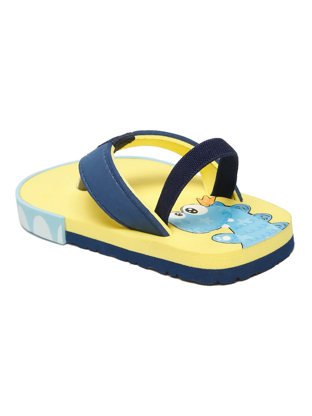 Premium Dino V-Shape Flip-flops With Adjustable BackSupport - Yellow (Unisex) - Image 6