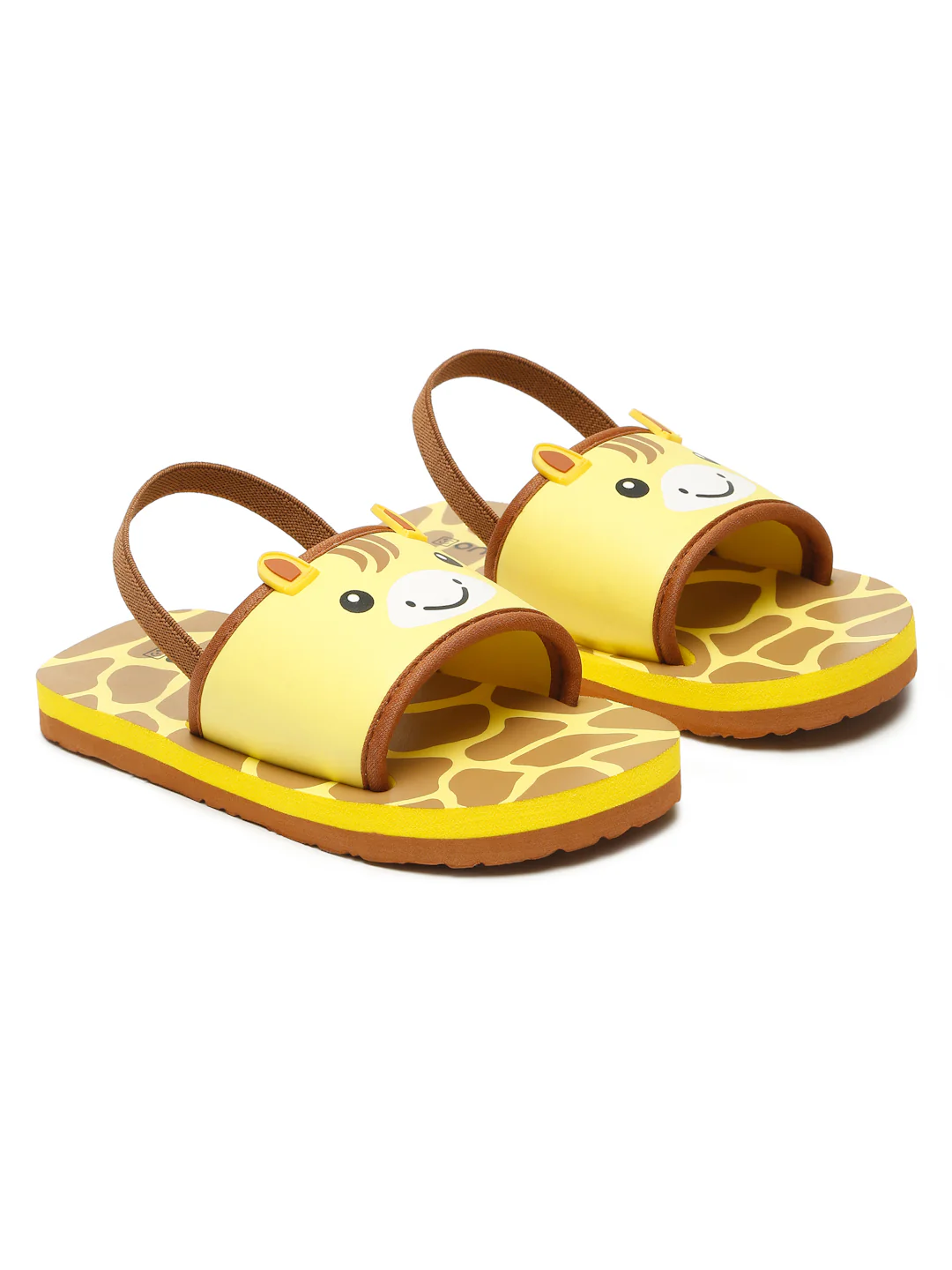 Premium Giraffe Artistic Sliders - Yellow (Unisex) - Image 3