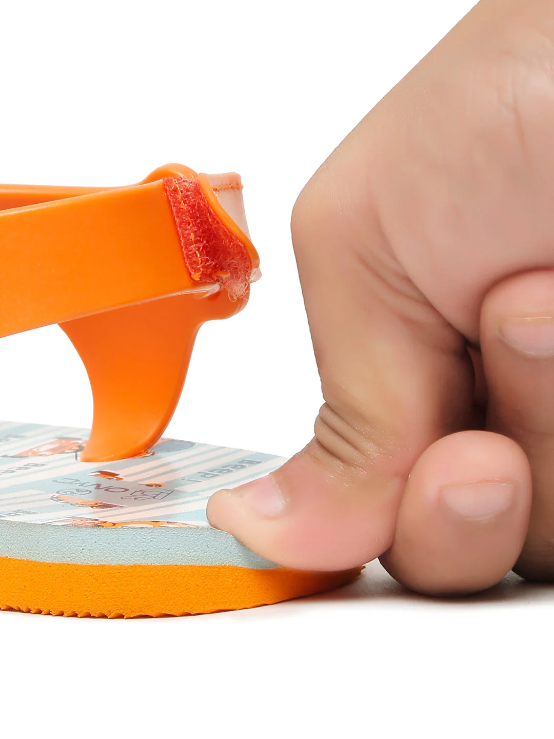 Premium Jeep Jellies Flip-flops for Kids - Orange (Unisex) - Image 5