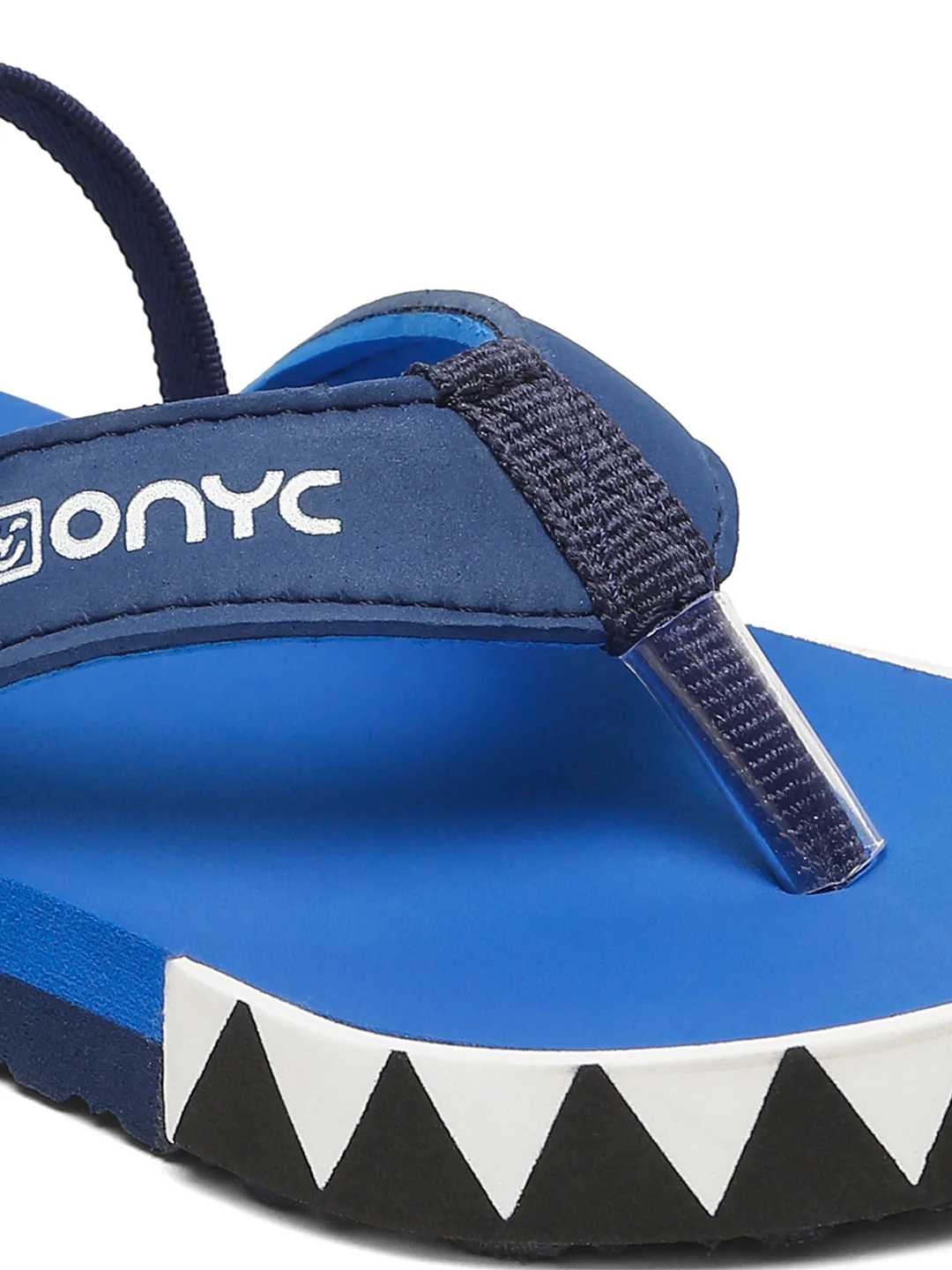 Premium Shark Flip-flops With Adjustable BackSupport - Blue (Unisex) - Image 2