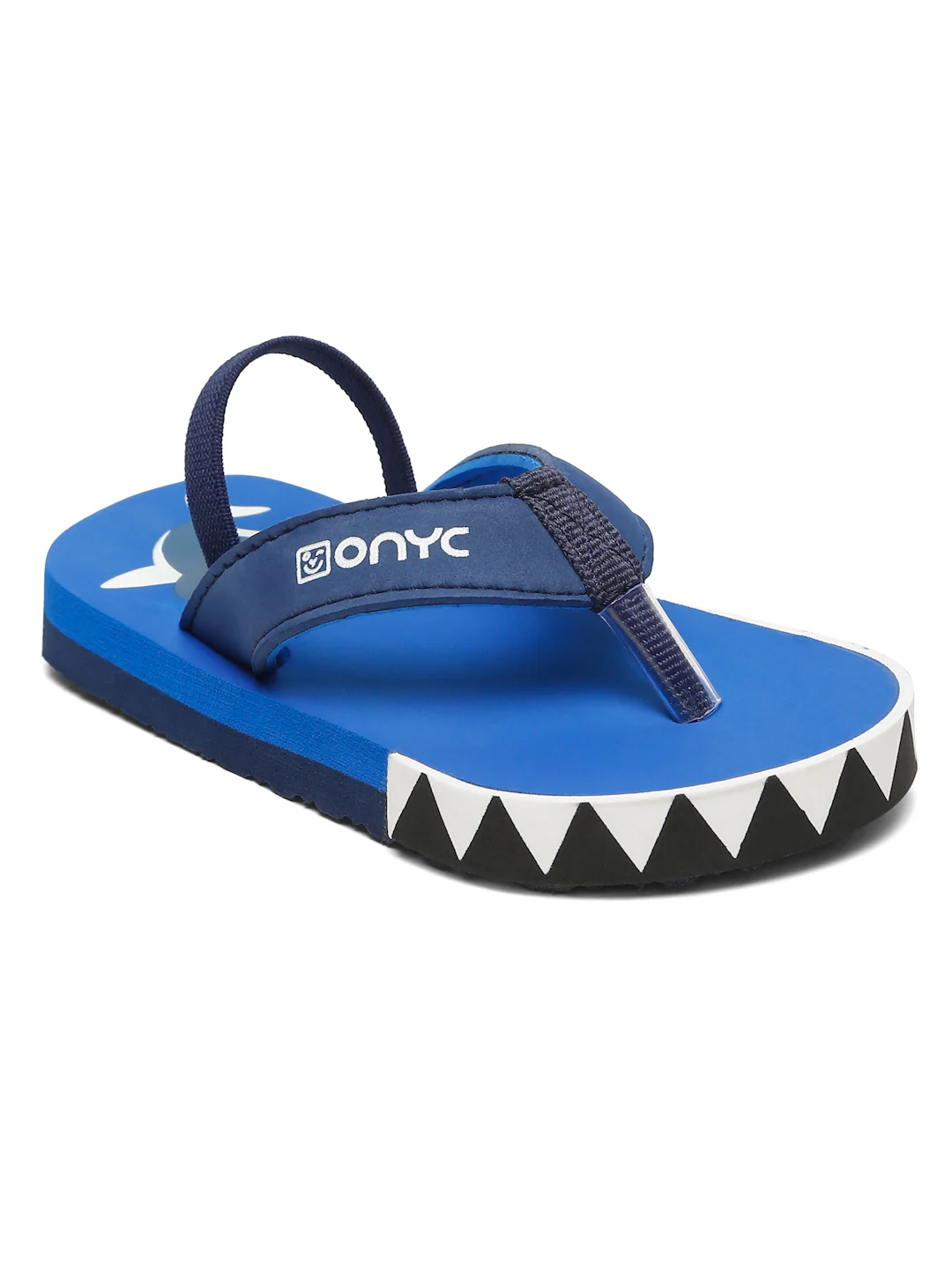 Premium Shark Flip-flops With Adjustable BackSupport - Blue (Unisex) - Image 5