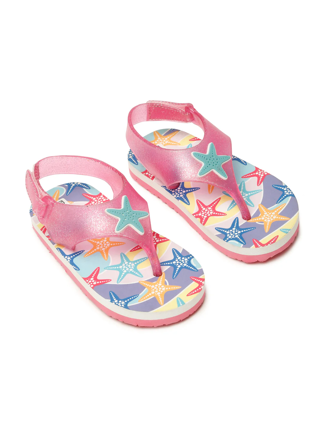 Premium StarFish Candy Flip-flops - Pink (Girls) - Image 4