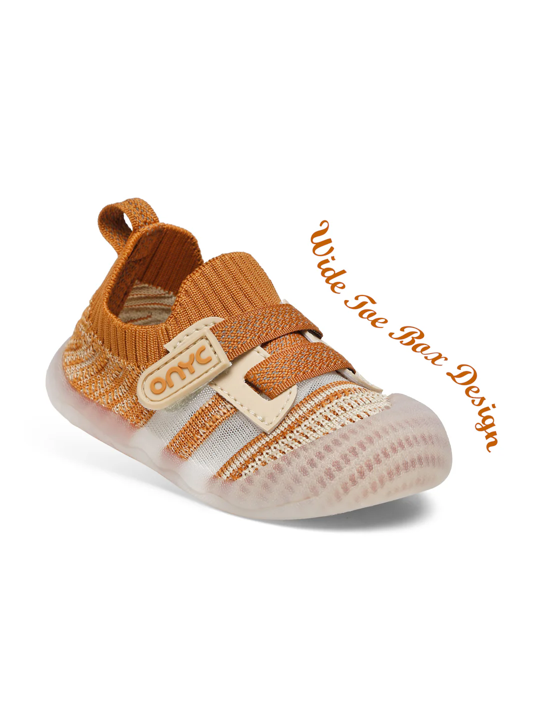 Smooth Toddlers' First Step Shoes - Brown (Unisex) - Image 10