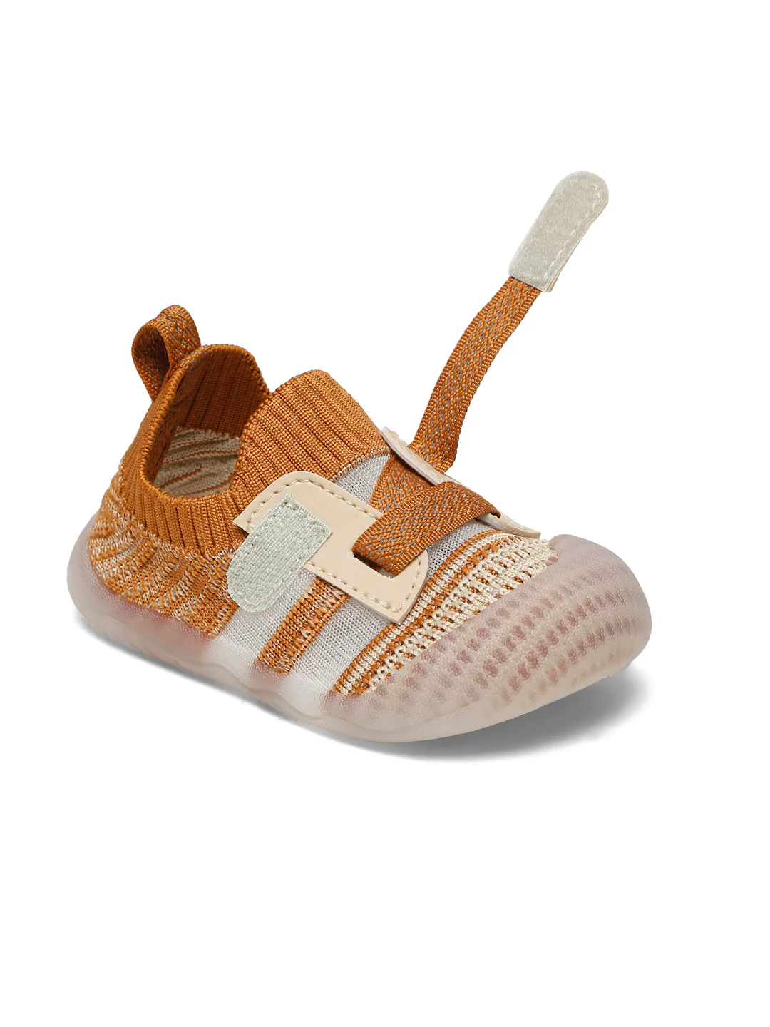 Smooth Toddlers' First Step Shoes - Brown (Unisex) - Image 3