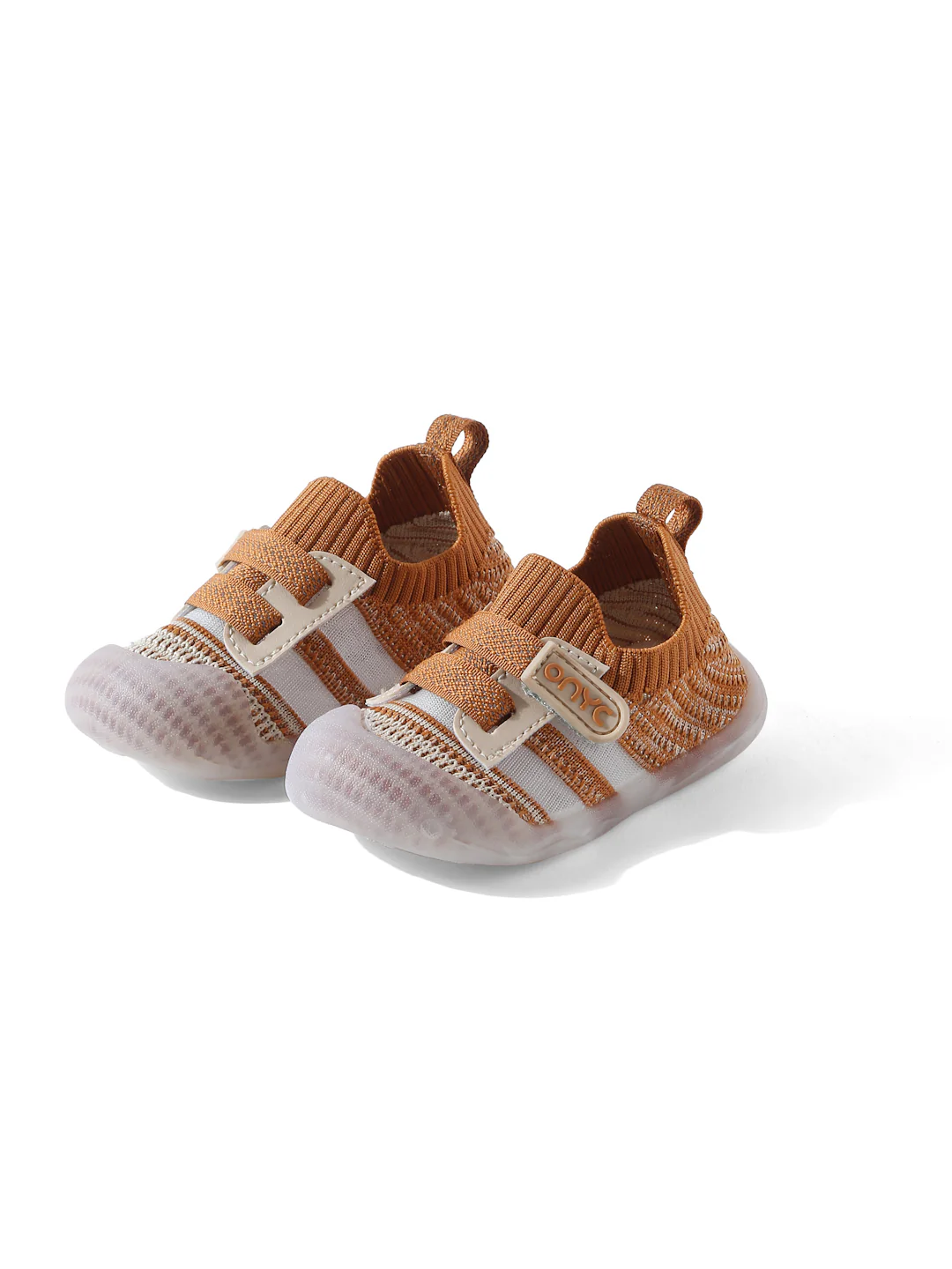 Smooth Toddlers' First Step Shoes - Brown (Unisex) - Image 5