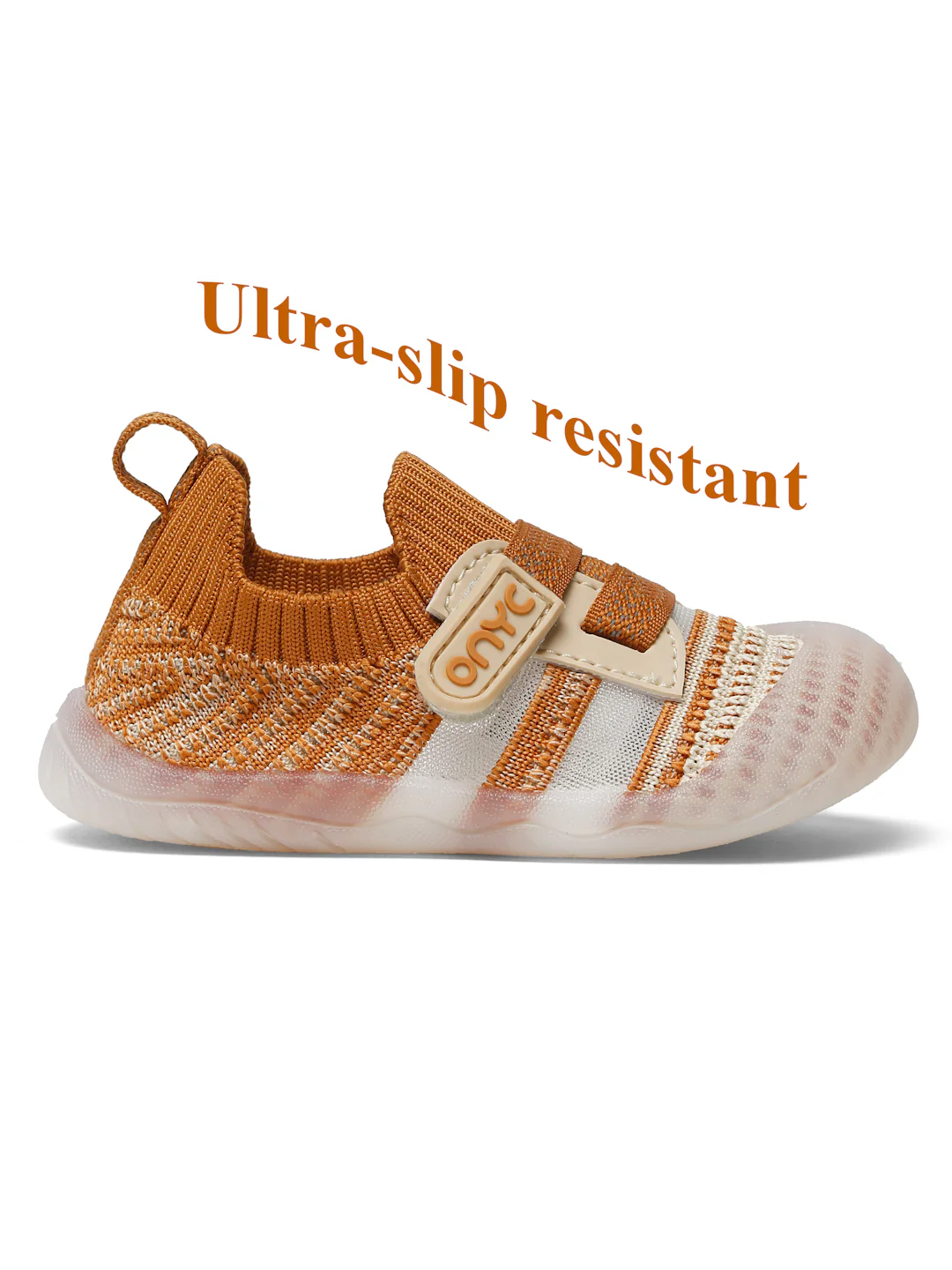 Smooth Toddlers' First Step Shoes - Brown (Unisex) - Image 7