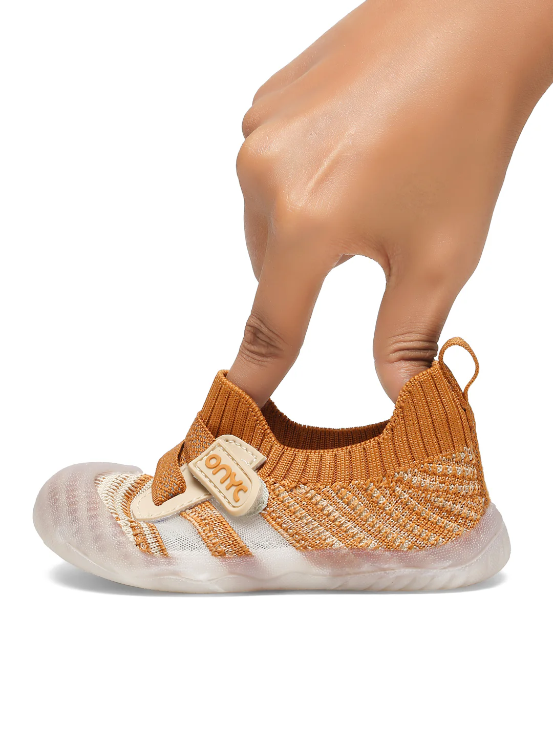 Smooth Toddlers' First Step Shoes - Brown (Unisex) - Image 8