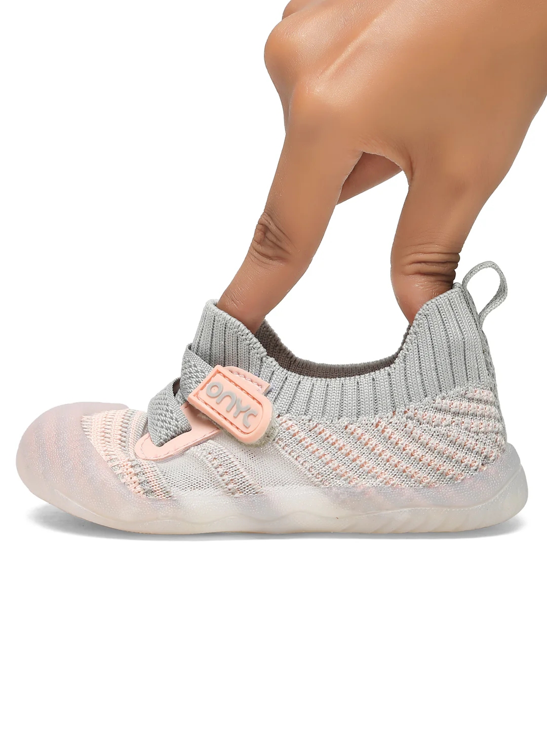 Smooth Toddlers' First Step Shoes - Peach (Unisex) - Image 12