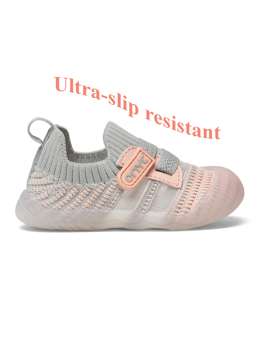 Smooth Toddlers' First Step Shoes - Peach (Unisex) - Image 6
